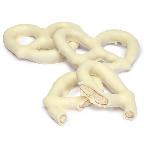 Asher&#39;s White Chocolate Covered Pretzels: 6LB Box - Candy Warehouse