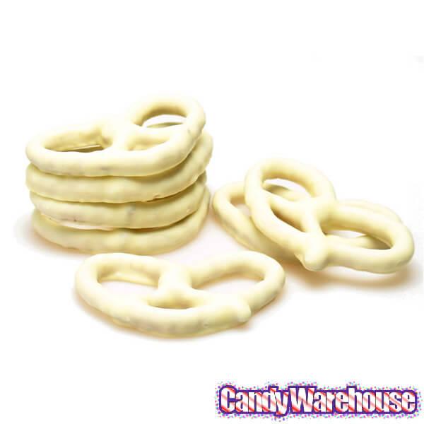 Asher's White Chocolate Covered Pretzels: 6LB Box - Candy Warehouse