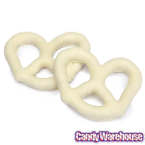 Asher&#39;s White Chocolate Covered Pretzels: 6LB Box - Candy Warehouse