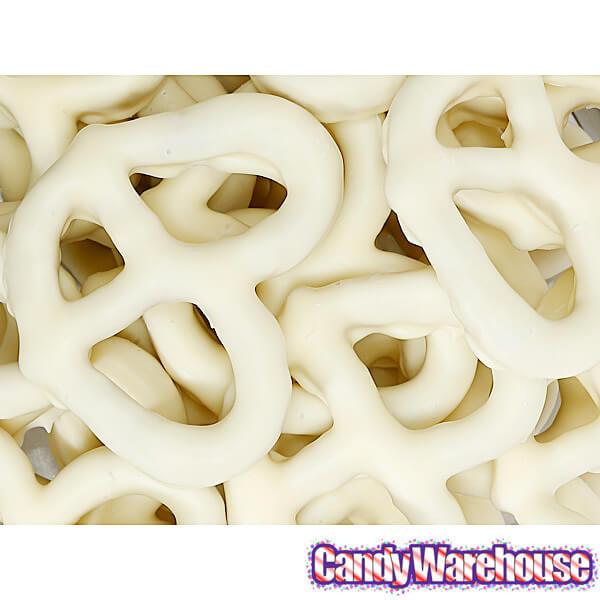 Asher's White Chocolate Covered Pretzels: 6LB Box - Candy Warehouse