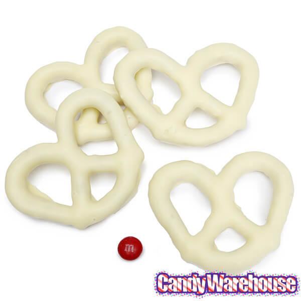 Asher&#39;s White Chocolate Covered Pretzels: 6LB Box - Candy Warehouse