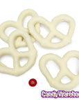 Asher's White Chocolate Covered Pretzels: 6LB Box - Candy Warehouse