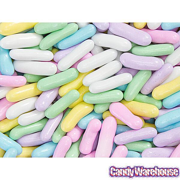 Assorted Pastels Licorice Candy Bites: 5LB Bag - Candy Warehouse