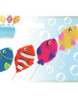 Assorted Tropical Fish Hard Candy Lollipops: 12-Piece Pack - Candy Warehouse