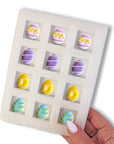 Sprinkle Pop Easter Egg Assortment Royal Icing Decs (Set of 12)