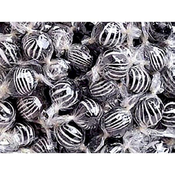 Atkinson Black Licorice Hard Candy Balls: 5LB Bag - Candy Warehouse