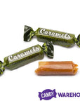 Atkinson Caramels - Caramel Apple Candy: 10-Ounce Bag - Candy Warehouse