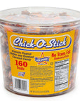 Atkinson Chick-O-Stick Original Nuggets Candy: 160-Piece Tub - Candy Warehouse