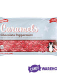 Atkinson Chocolate Peppermint Caramels: 10-Ounce Bag - Candy Warehouse