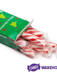 Atkinson Christmas Stocking Stuffer Mint Sticks Hard Candy Packs: 12-Piece Display