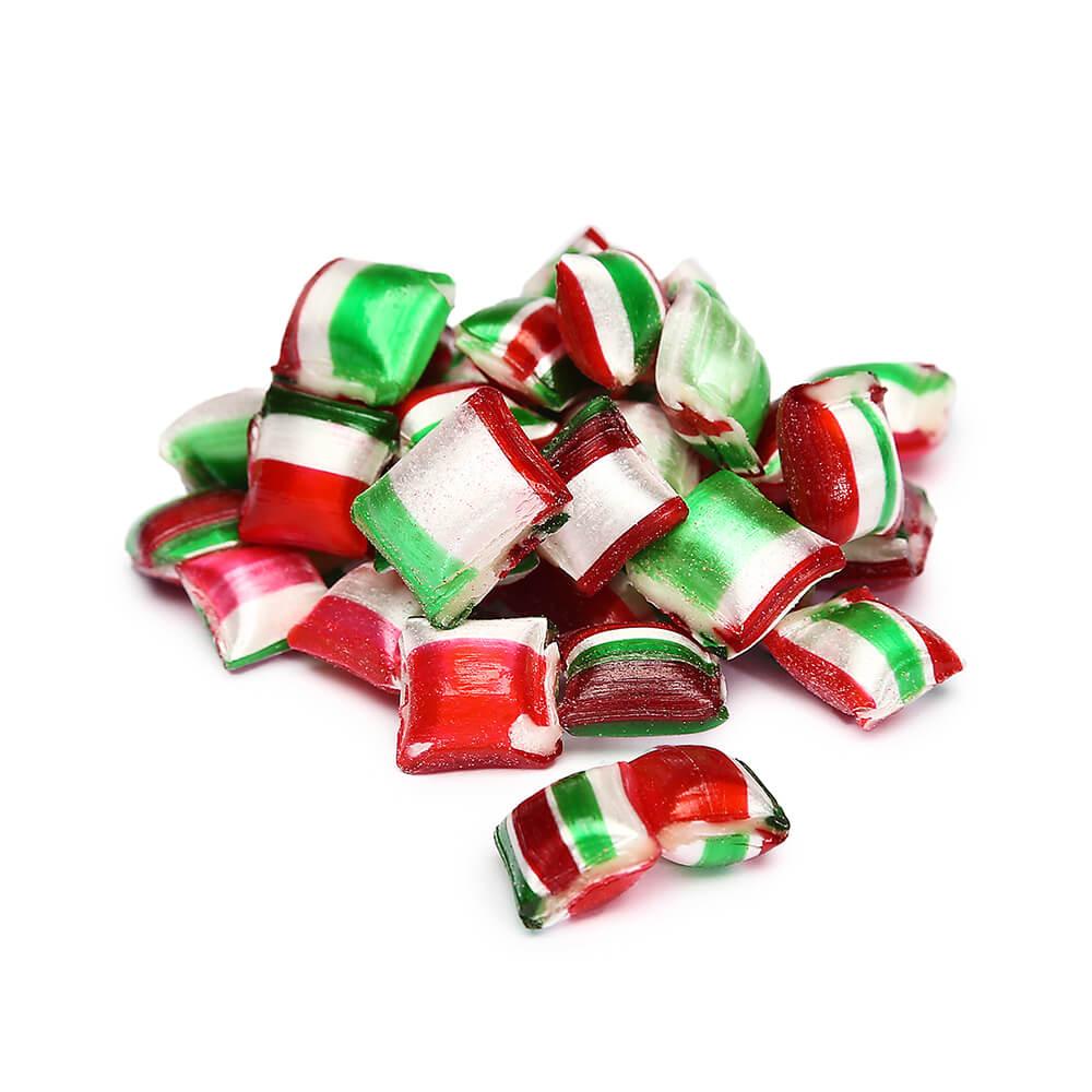 Atkinson Christmas Sweet Pillows Hard Candy: 3LB Bag - Candy Warehouse