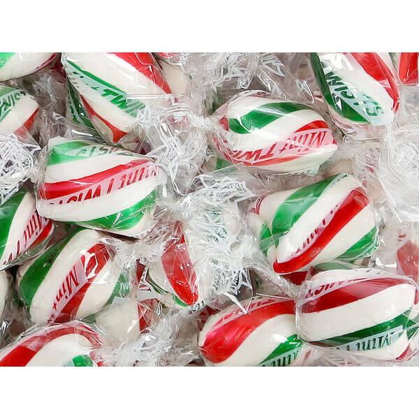 Atkinson Hard Candy Twists - Christmas Peppermint: 5LB Bag | Candy ...