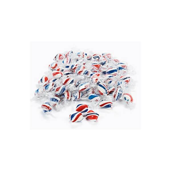 Atkinson Hard Candy Twists - Patriotic Peppermint: 5LB Bag - Candy Warehouse