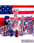 Atkinson Hard Candy Twists - Patriotic Peppermint: 5LB Bag - Candy Warehouse