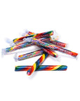 Atkinson Jumbo Rainbow Sticks Hard Candy: 52-Piece Jar - Candy Warehouse