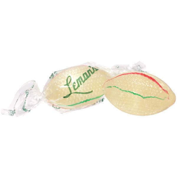 Atkinson Leman&#39;s Mint Footballs Hard Candy: 5LB Bag - Candy Warehouse