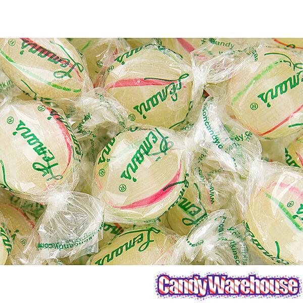 Atkinson Leman&#39;s Mint Hard Candy Buttons: 5LB Bag - Candy Warehouse