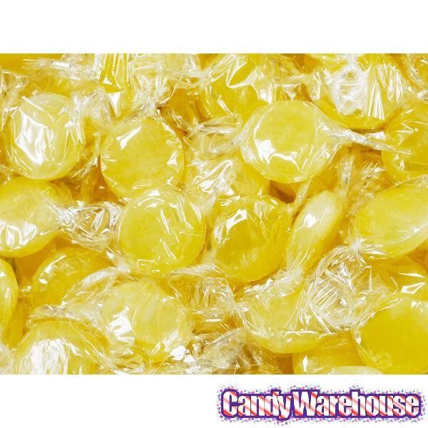 Atkinson Lemon Grass Hard Candy Buttons: 5LB Bag - Candy Warehouse