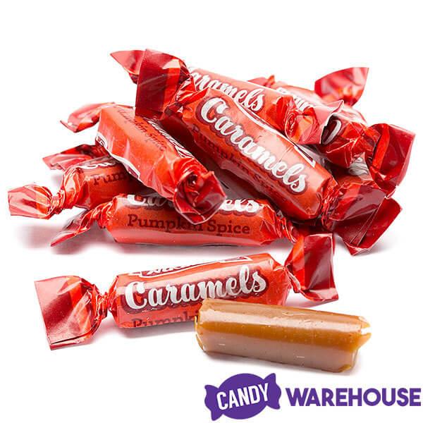 Atkinson Pumpkin Spice Caramels: 10-Ounce Bag - Candy Warehouse