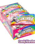 Atkinson Rainbow Coconut Candy Bars: 24-Piece Box - Candy Warehouse