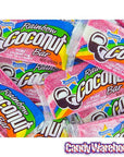 Atkinson Rainbow Coconut Candy Bars: 24-Piece Box - Candy Warehouse