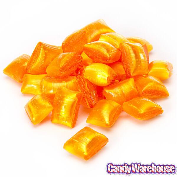 Atkinsons Sweet Pillows Hard Candy - Orange: 3LB Bag - Candy Warehouse