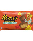 Autumn Foiled Reese's Peanut Butter Cups Miniatures Candy: 9.9-OZ Bag - Candy Warehouse