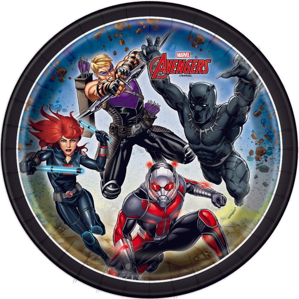 Avengers 6 3/4" Plates: 8-Piece