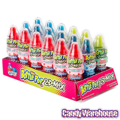 Baby Bottle Pop 2D-Max Candy: 18-Piece Box | Candy Warehouse