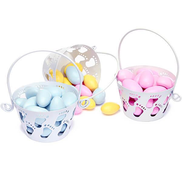 Baby Feet Candy Baskets: 18-Piece Set - Candy Warehouse