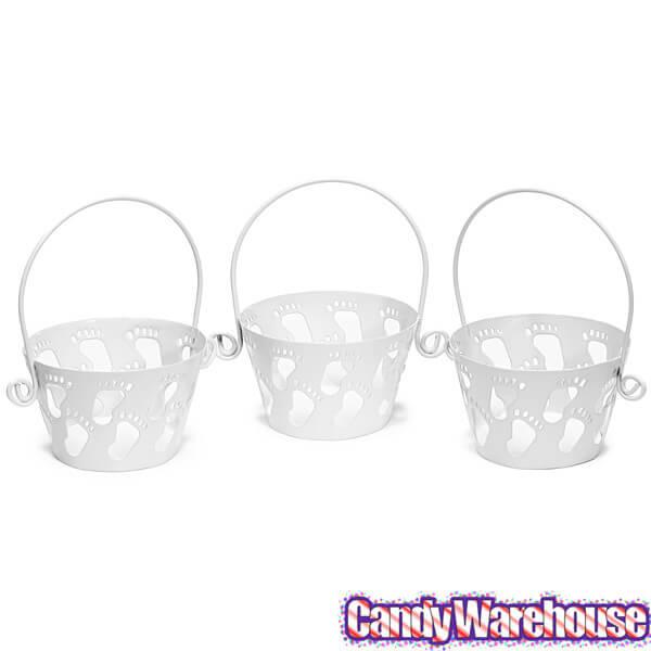 Baby Feet Candy Baskets: 18-Piece Set - Candy Warehouse