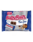 Baby Ruth Fun Size Candy Bars: 16-Piece Bag