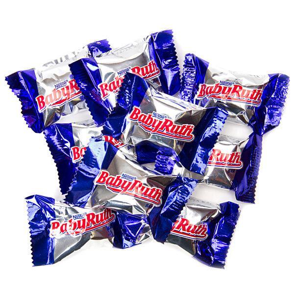 Baby Ruth Mini Size Candy Bars: 5LB Bag - Candy Warehouse