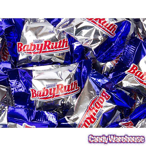 Baby Ruth Mini Size Candy Bars: 5LB Bag - Candy Warehouse