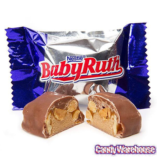 Baby Ruth Mini Size Candy Bars: 5LB Bag | Candy Warehouse