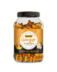 Bali's Best Tropical Mango Ginger Chews: 1LB Jar - Candy Warehouse