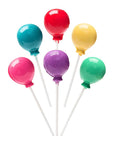 Balloons Hard Candy Lollipops: 12-Piece Pack - Candy Warehouse