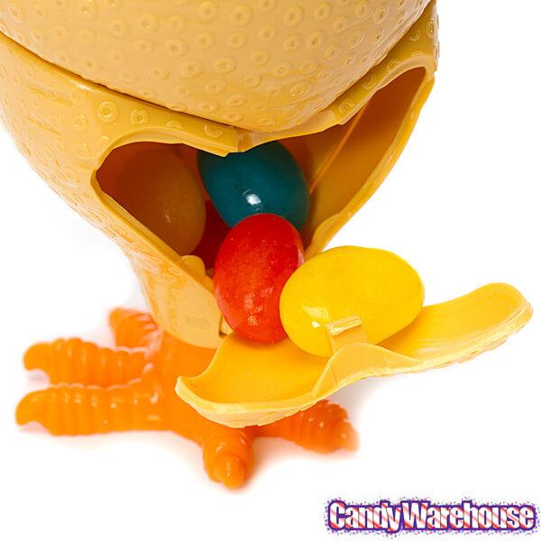 Barnyard Babblers - Squawking Chickens with Jelly Beans: 16-Piece Display - Candy Warehouse