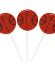 Basketball Hard Candy Lollipops: 12-Piece Pack