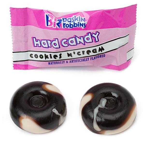 Baskin Robbins Ice Cream Hard Candy - Cookies &#39;n Cream: 240-Piece Case - Candy Warehouse