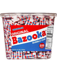 Bazooka Bubble Gum - Original: 225-Piece Tub