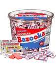 Bazooka Bubble Gum - Original: 225-Piece Tub