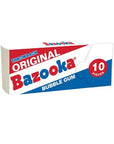 Bazooka Original Bubblegum 10-Piece Packs: 12-Piece Box