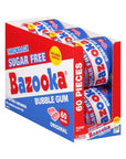 Bazooka Sugar Free Bubble Gum To Go Cup: 6-Piece Box - Candy Warehouse