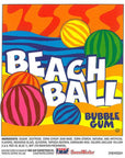 Beach Balls 1-Inch Gumballs: 850-Piece Case