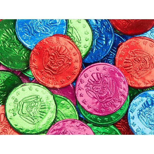 Bee International Aloha Bubble Gum Coins: 100-Piece Bag - Candy Warehouse