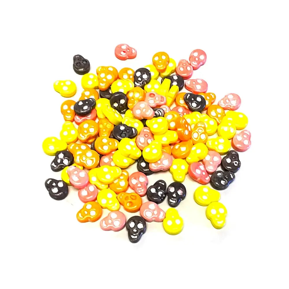 Bee International Assorted Candy Skulls: 5LB Bag - Candy Warehouse