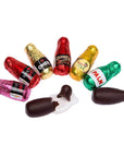 Bee International Beer Filled Dark Chocolate Bottles - Assorted: 6-Piece Gift Box - Candy Warehouse