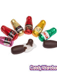 Bee International Beer Filled Dark Chocolate Bottles - Assorted: 6-Piece Gift Box - Candy Warehouse