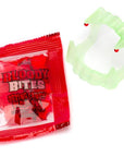 Bee International Bloody Bites Candy Fangs: 22-Piece Box - Candy Warehouse